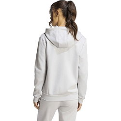 Voorvertoning: Adidas Entrada 26 Hoodie Dames - Lichtgrijs / Wit
