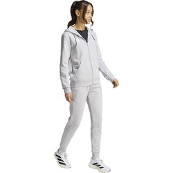 Voorvertoning: Adidas Entrada 26 Hoodie Dames - Lichtgrijs / Wit