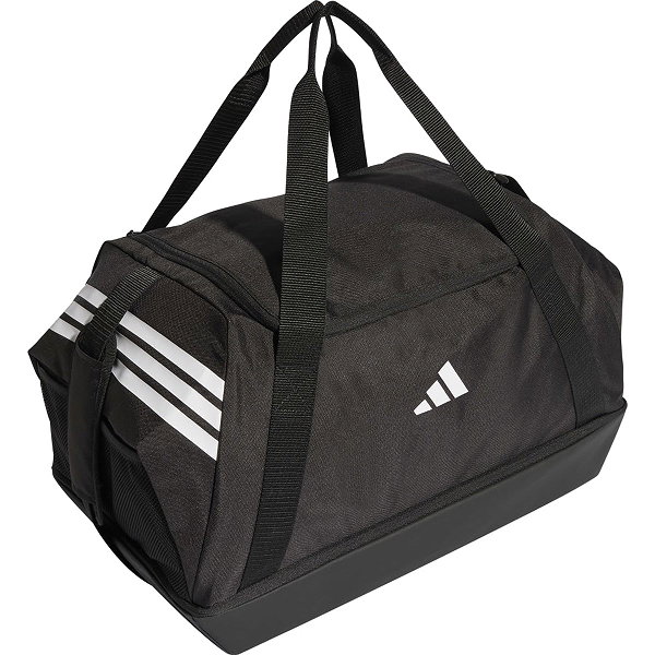 Adidas Tiro Medium Sporttas Met Bodemvak - Zwart