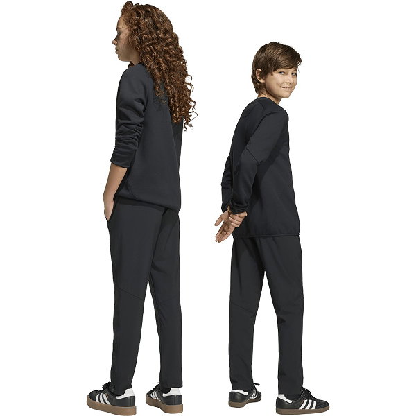 Adidas Tiro Travel Woven Trainingsbroek Kinderen - Zwart
