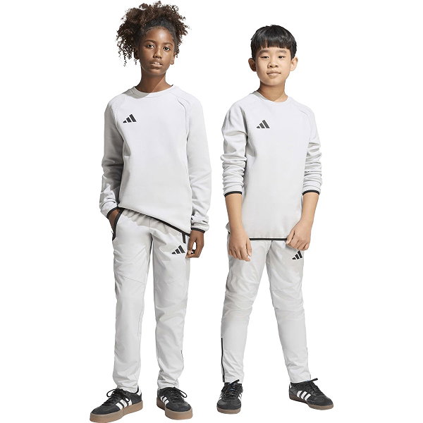 Adidas Tiro Travel Woven Trainingsbroek Kinderen - Lichtgrijs