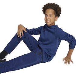 Présentation: Adidas Tiro Travel Woven Pantalon D'entraînement Enfants - Marine