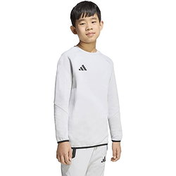 Voorvertoning: Adidas Tiro Travel Sweater Kinderen - Lichtgrijs
