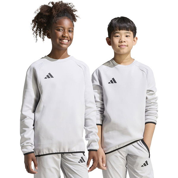 Adidas Tiro Travel Sweater Kinderen - Lichtgrijs
