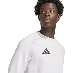 Voorvertoning: Adidas Tiro Travel Sweater Heren - Lichtgrijs