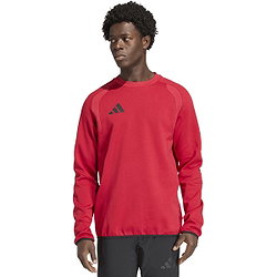 Voorvertoning: Adidas Tiro Travel Sweater Heren - Rood