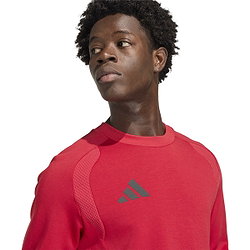 Voorvertoning: Adidas Tiro Travel Sweater Heren - Rood