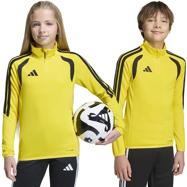 Adidas Tiro 26 League Ziptop Kinderen - Geel / Zwart