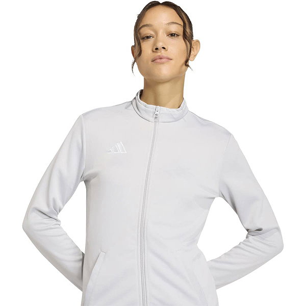 Adidas Entrada 26 Veste D'entraînement Femmes - Gris Clair / Blanc