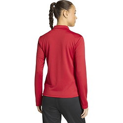 Présentation: Adidas Entrada 26 Veste D'entraînement Femmes - Rouge / Blanc