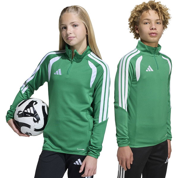 Adidas Tiro 26 League Ziptop Kinderen - Groen / Wit