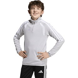 Voorvertoning: Adidas Tiro 26 League Ziptop Kinderen - Lichtgrijs / Wit