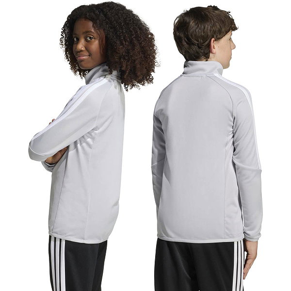 Adidas Tiro 26 League Ziptop Kinderen - Lichtgrijs / Wit