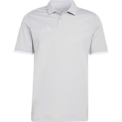 Adidas Entrada 26 Polo Hommes - Gris Clair / Blanc
