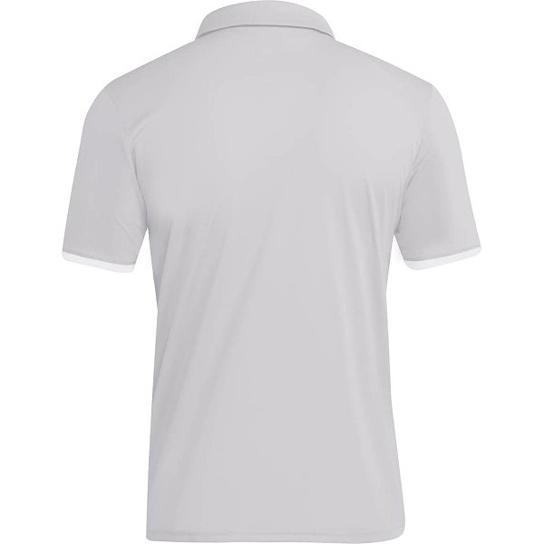 Adidas Entrada 26 Polo Hommes - Gris Clair / Blanc