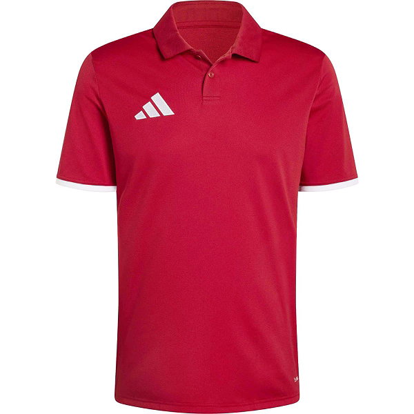 Adidas Entrada 26 Polo Hommes - Rouge / Blanc
