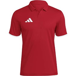 Présentation: Adidas Entrada 26 Polo Hommes - Rouge / Blanc