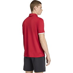 Présentation: Adidas Entrada 26 Polo Hommes - Rouge / Blanc