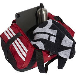 Présentation: Adidas Tiro Small Sac De Sport Avec Compartiment Latéral - Rouge