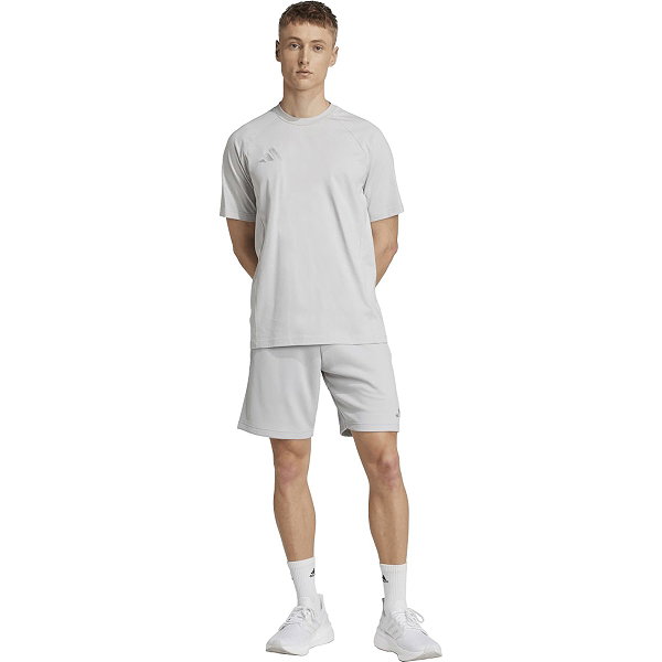 Adidas Tiro 25 Travel T-Shirt Hommes - Gris Clair / Blanc