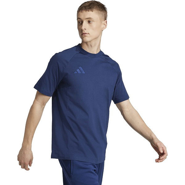 Adidas Tiro 25 Travel T-Shirt Hommes - Marine
