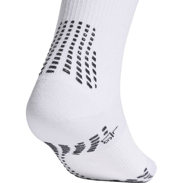 Adidas Crew Performance Light Chaussettes Grip - Blanc