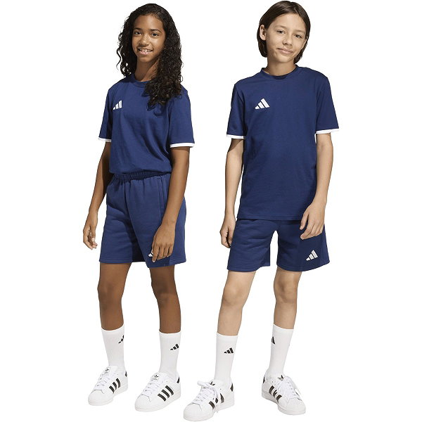 Adidas Entrada 26 Sweatshort Kinderen - Marine