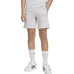 Présentation: Adidas Entrada 26 Short Sweat Enfants - Gris Clair / Blanc
