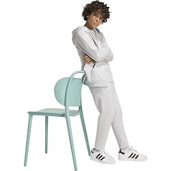 Voorvertoning: Adidas Entrada 26 Sweatbroek Kinderen - Lichtgrijs / Wit