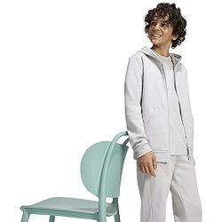 Voorvertoning: Adidas Entrada 26 Sweatbroek Kinderen - Lichtgrijs / Wit