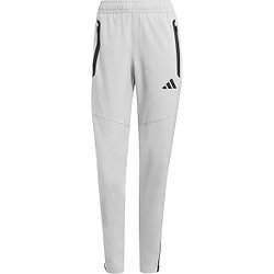 Adidas Tiro Travel Woven Pantalon D'entraînement Femmes - Gris Clair