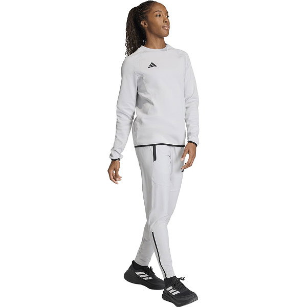 Adidas Tiro Travel Woven Trainingsbroek Dames - Lichtgrijs