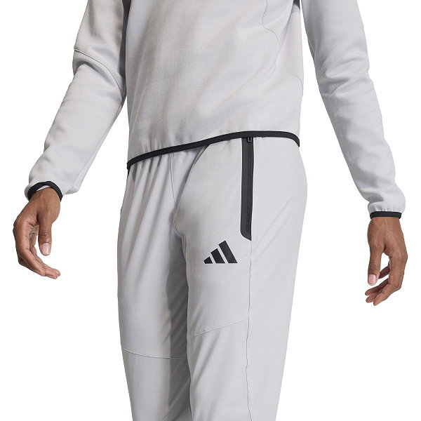 Adidas Tiro Travel Woven Trainingsbroek Dames - Lichtgrijs