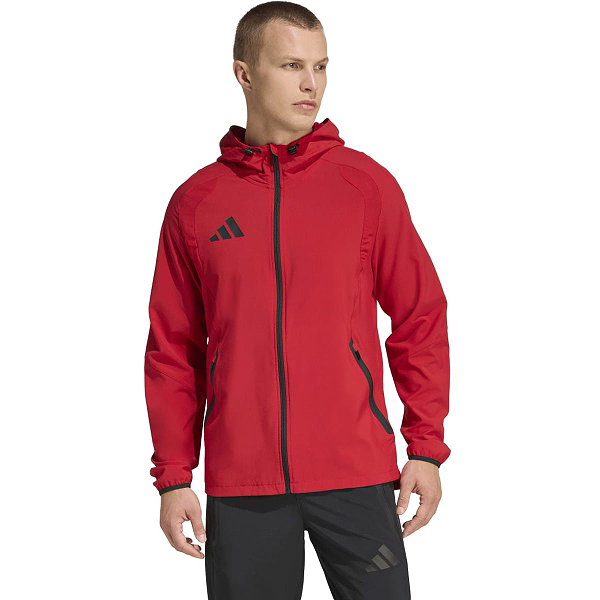 Adidas Tiro Travel Coupe-Vent Hommes - Rouge