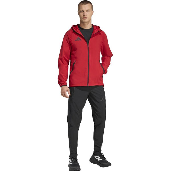 Adidas Tiro Travel Coupe-Vent Hommes - Rouge