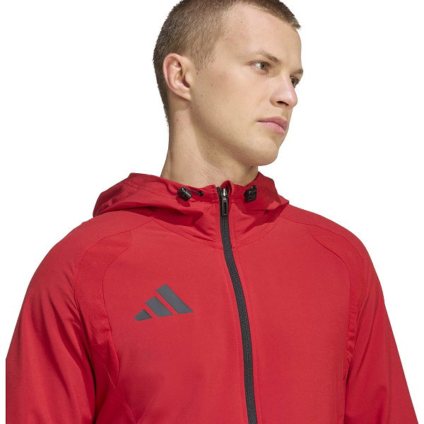 Adidas Tiro Travel Coupe-Vent Hommes - Rouge