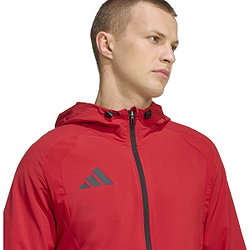 Présentation: Adidas Tiro Travel Coupe-Vent Hommes - Rouge