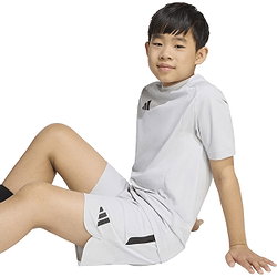 Présentation: Adidas Tiro Travel Woven Short Enfants - Gris Clair