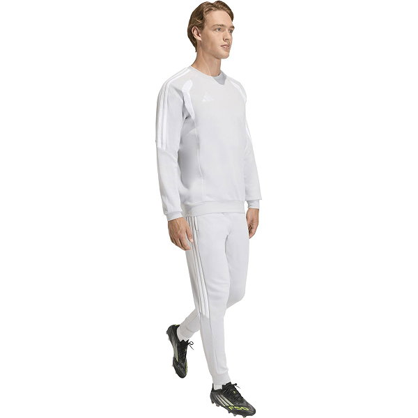 Adidas Tiro 26 Sweat Hommes - Gris Clair / Blanc