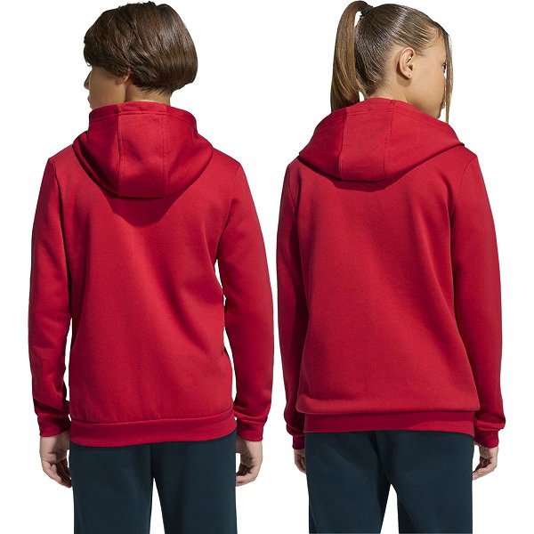 Adidas Entrada 26 Hoodie Kinderen - Rood / Wit