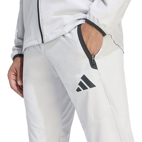 Adidas Tiro Travel Woven Pantalon D'entraînement Hommes - Gris Clair