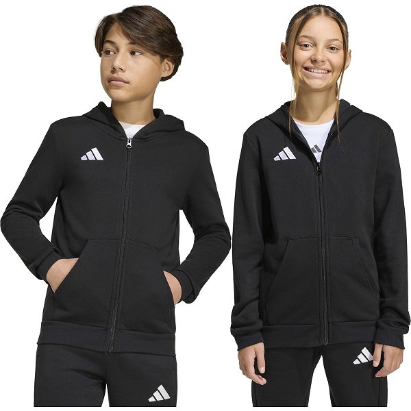 Adidas Entrada 26 Hoodie Kinderen - Zwart
