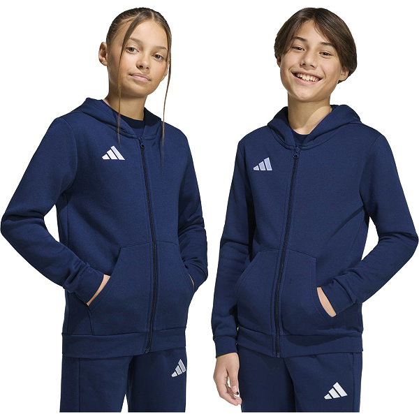 Adidas Entrada 26 Hoodie Kinderen - Marine