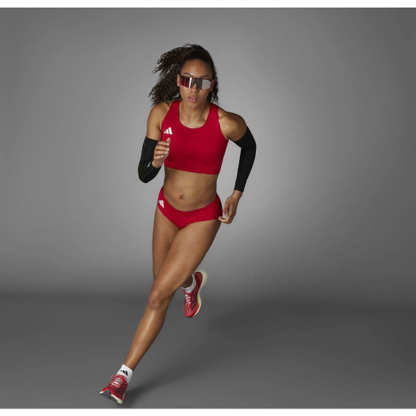 Adidas Adizero Essentials Aeroready Runningslip Dames - Rood / Wit
