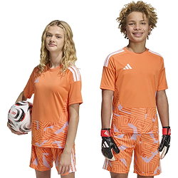 Voorvertoning: Adidas Tiro 26 Competition Keepershirt Korte Mouw Kinderen - Oranje