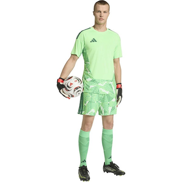 Adidas Tiro 26 Competition Maillot De Gardien Mc Hommes - Vert Fluo