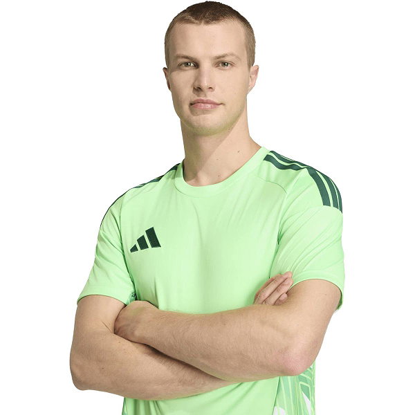 Adidas Tiro 26 Competition Maillot De Gardien Mc Hommes - Vert Fluo