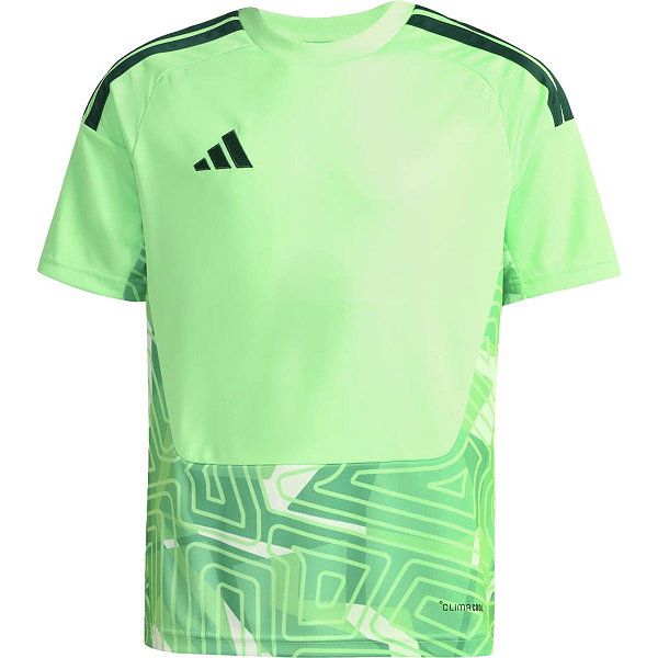 Adidas Tiro 26 Competition Keepershirt Korte Mouw Kinderen - Fluo Groen