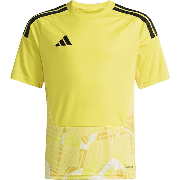 Adidas Tiro 26 Competition Keepershirt Korte Mouw Kinderen - Geel