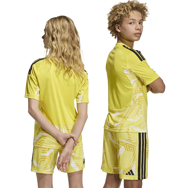 Adidas Tiro 26 Competition Keepershirt Korte Mouw Kinderen - Geel